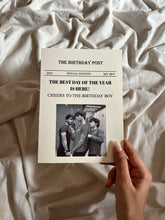 Birthday Post For His / Her  | Illustrated Greeting Card. No COD Available